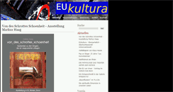 Desktop Screenshot of eukultura.de